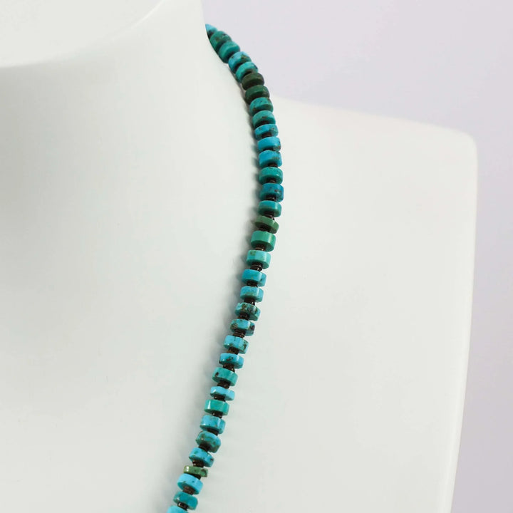 Turquoise and Spiny Oyster Necklace