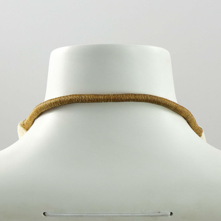 White Melon Shell Necklace