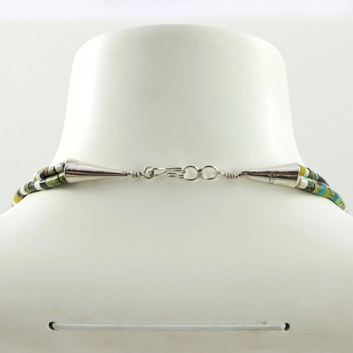 Multi-Stone Heishi Necklace