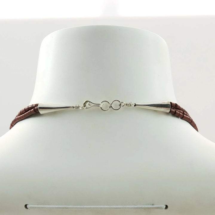 Pipestone Heishi Bead Necklace