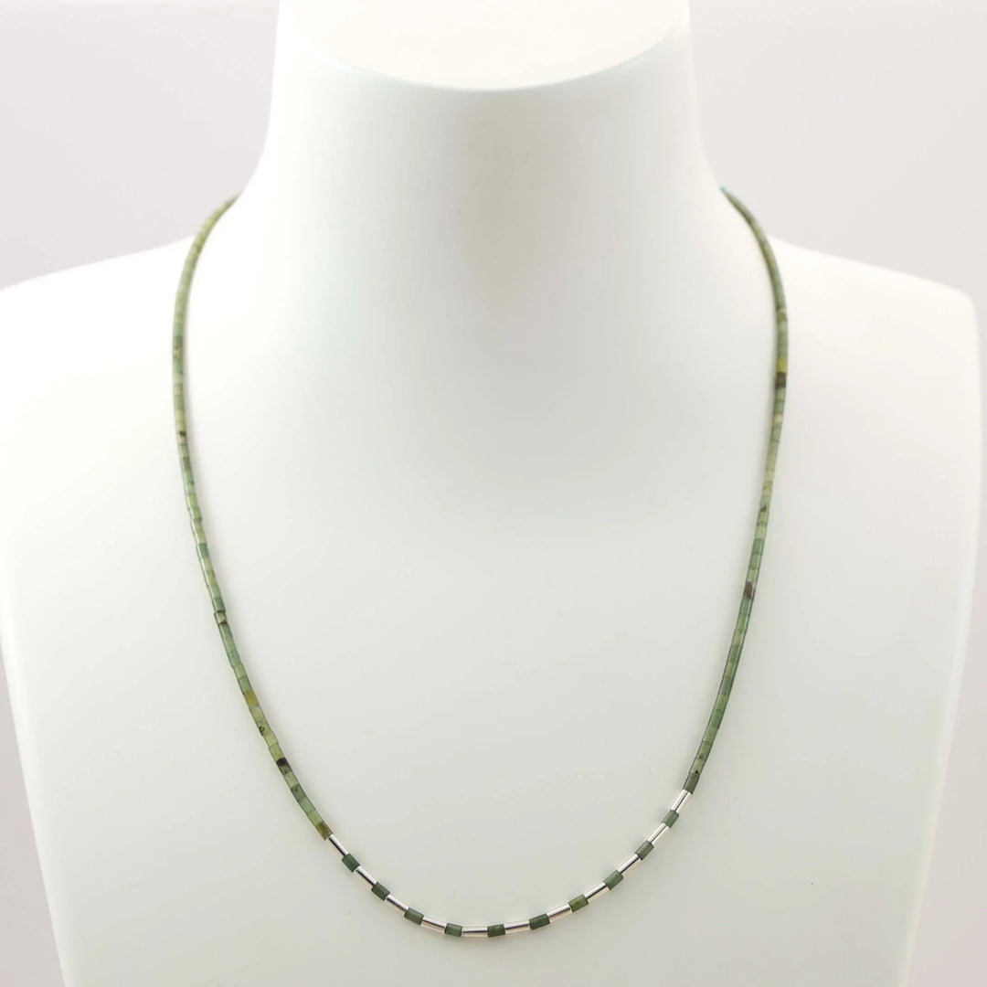 Jade Heishi Bead Necklace