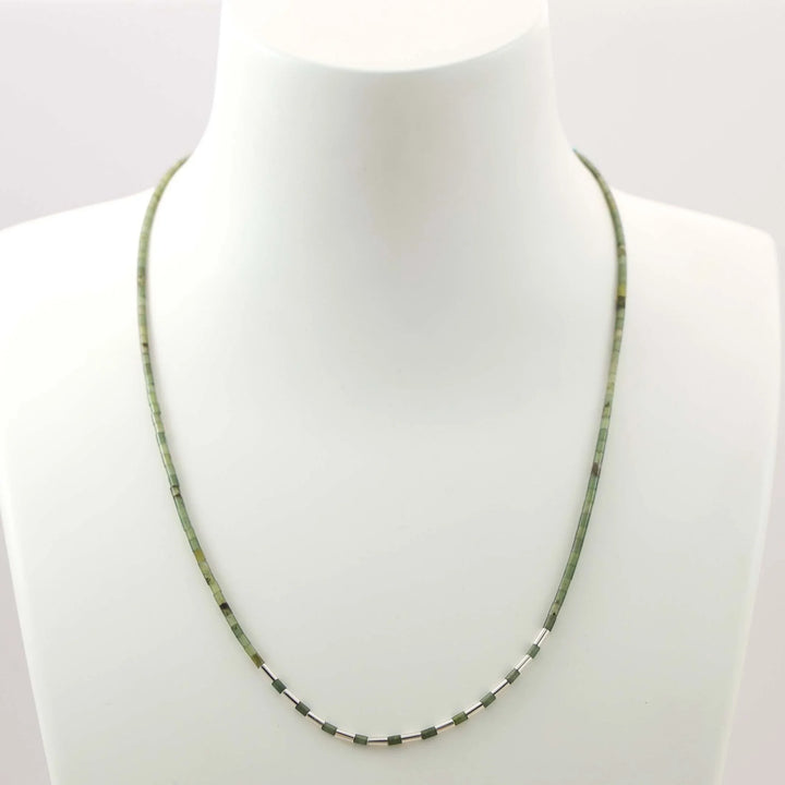 Jade Heishi Bead Necklace