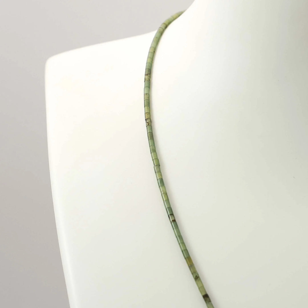 Jade Heishi Bead Necklace