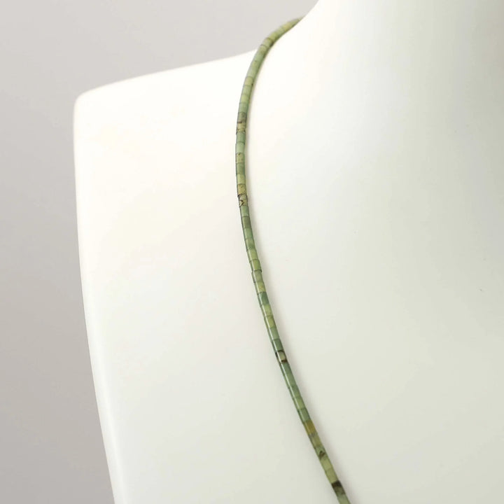 Jade Heishi Bead Necklace