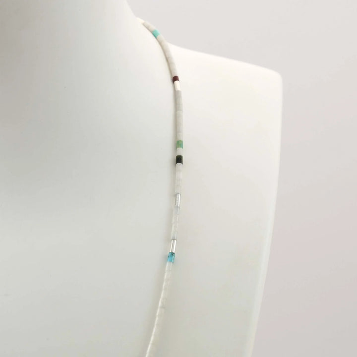 Multi-Stone Heishi Bead Necklace