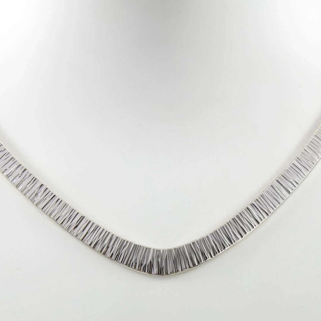 Hammered Collar Necklace