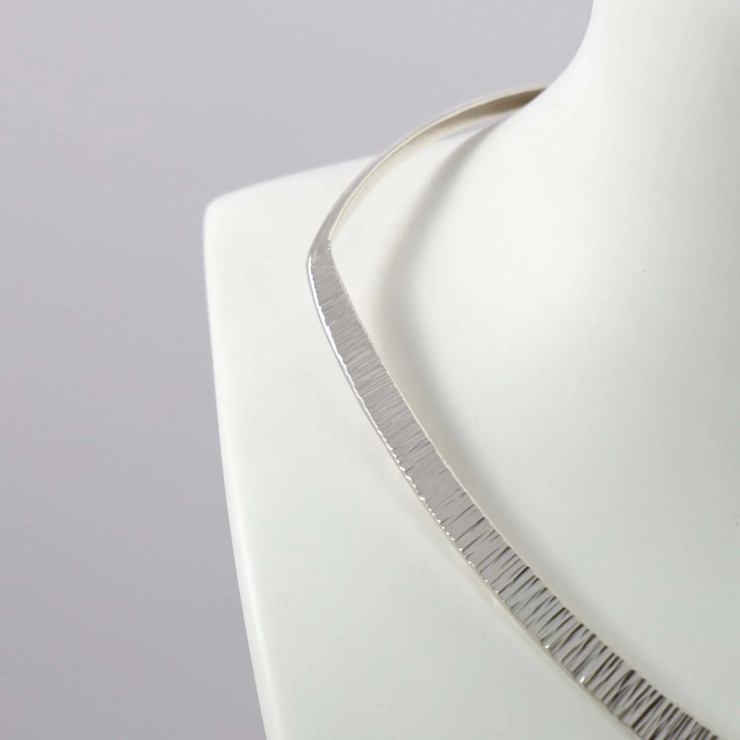 Hammered Collar Necklace