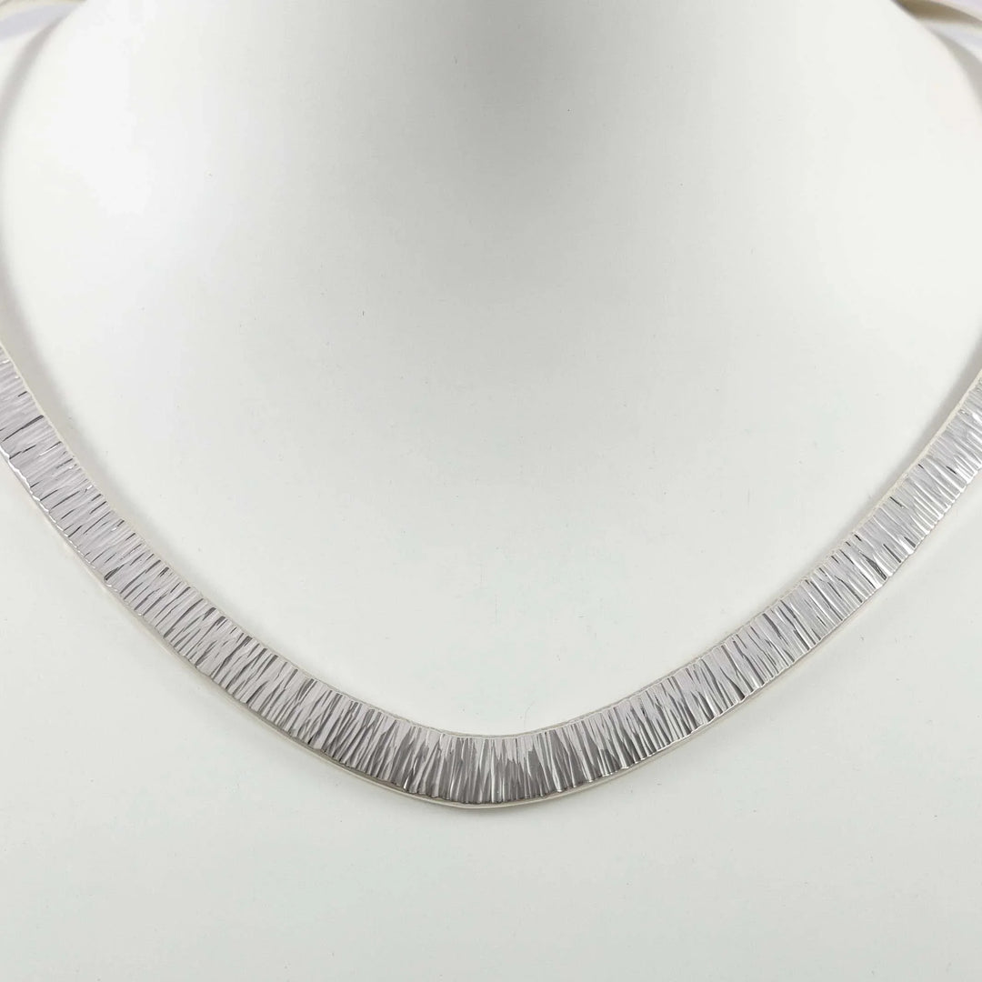 Hammered Collar Necklace