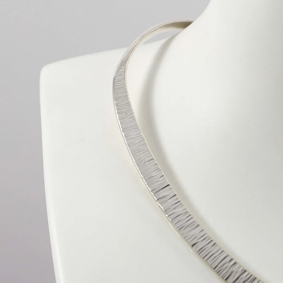 Hammered Collar Necklace