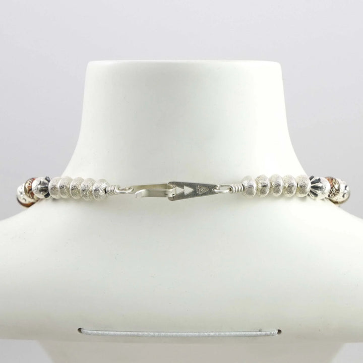 Mokume Bead Necklace