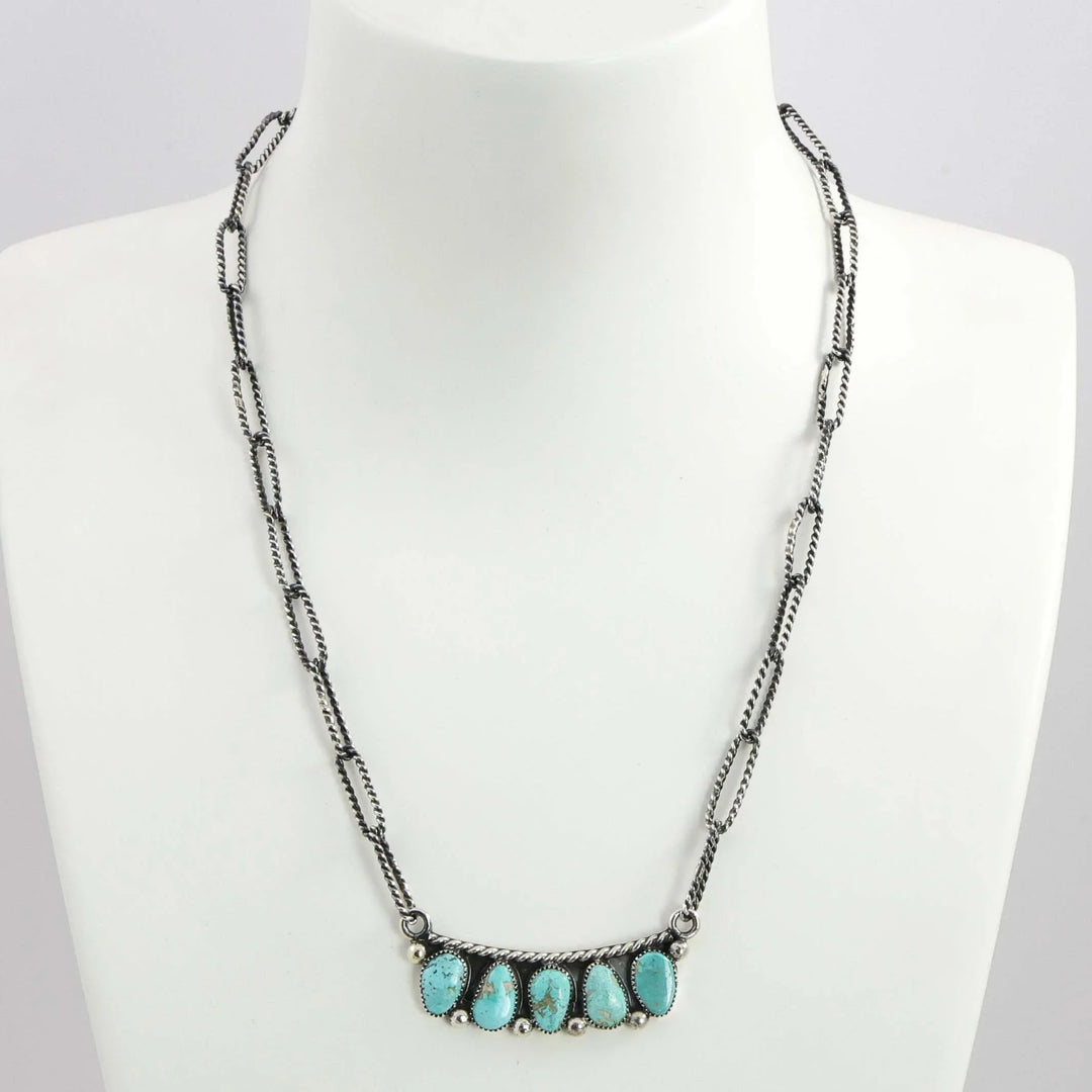 Fox Turquoise Necklace