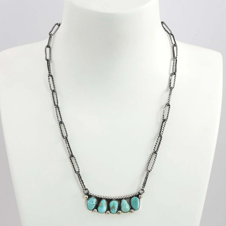 Fox Turquoise Necklace