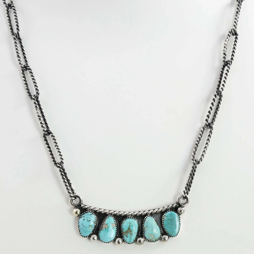Fox Turquoise Necklace