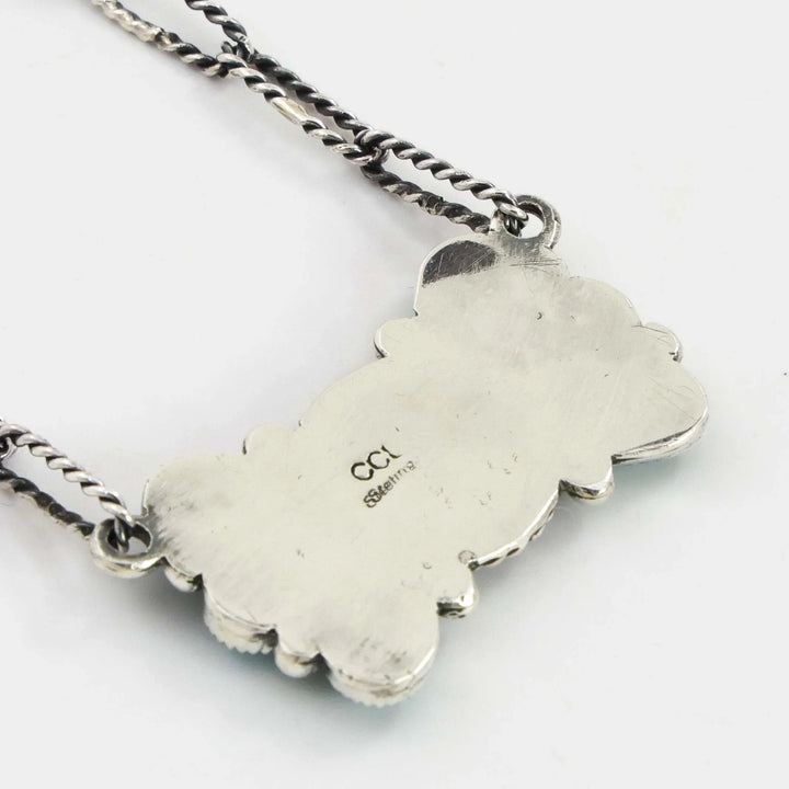 Turquoise and Jet Necklace