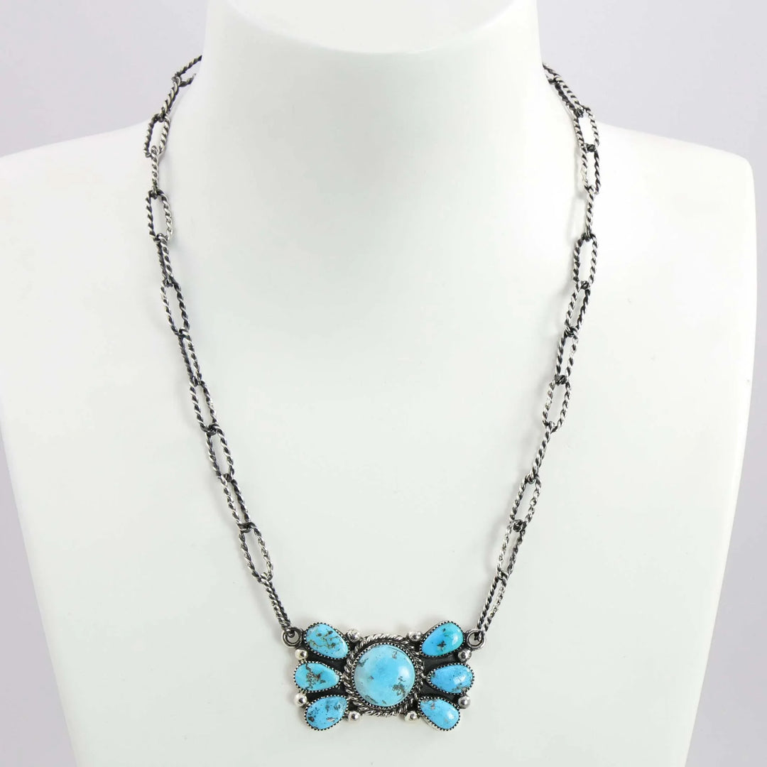 Fox Turquoise Necklace