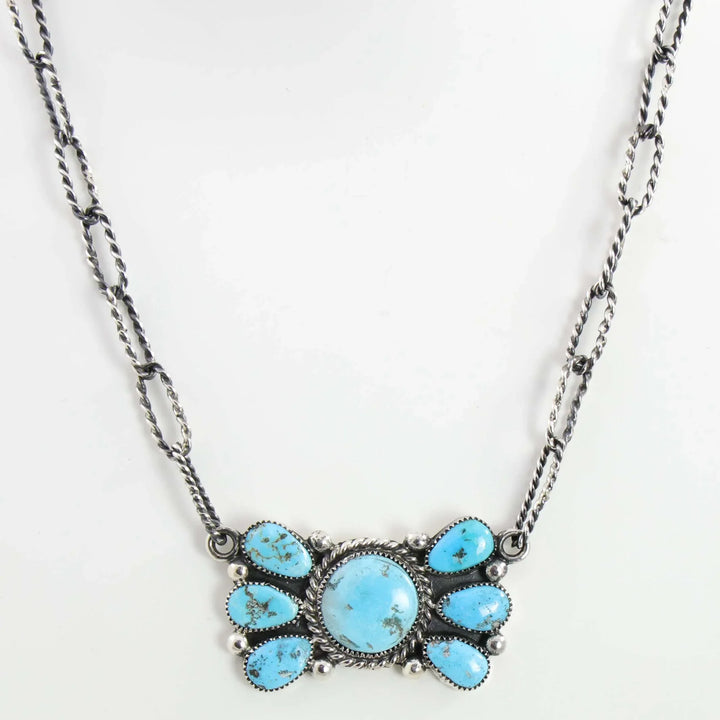 Fox Turquoise Necklace