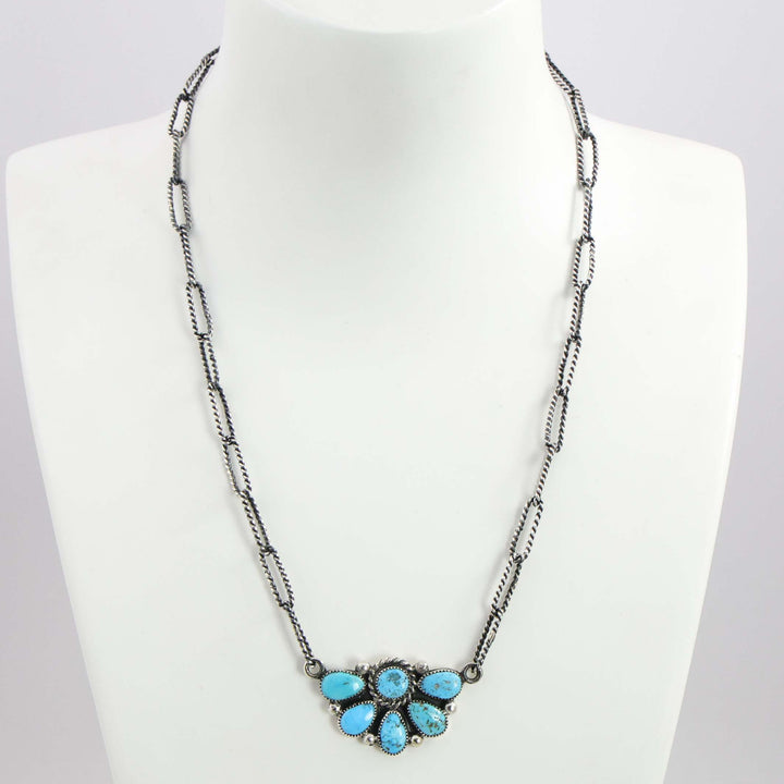 Fox Turquoise Necklace