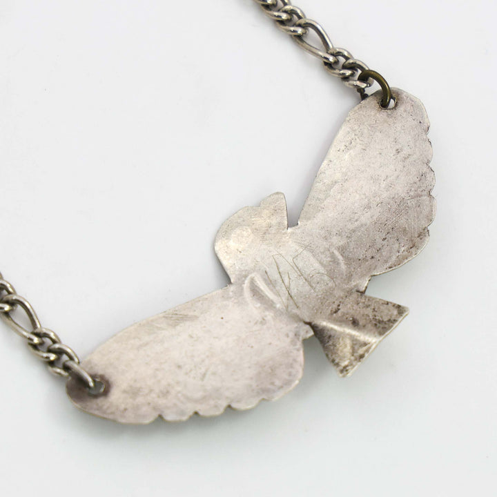 1930s Fred Harvey Thunderbird Necklace