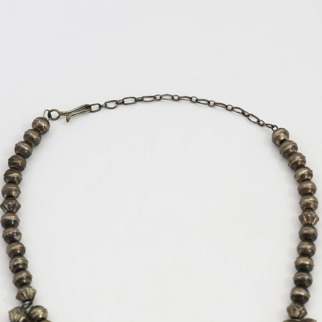 Peyote Bird Squash Blossom Necklace