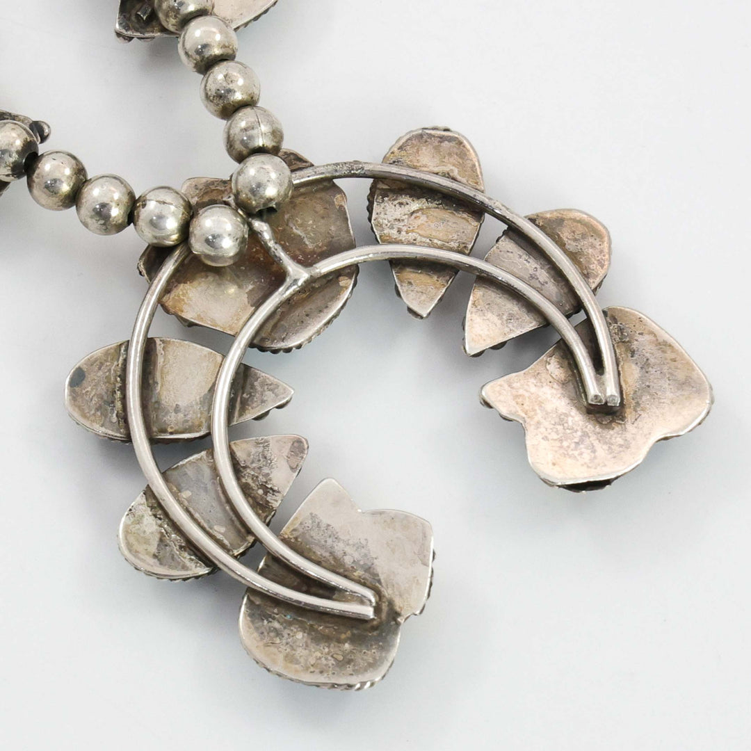 1970s Turquoise Squash Blossom