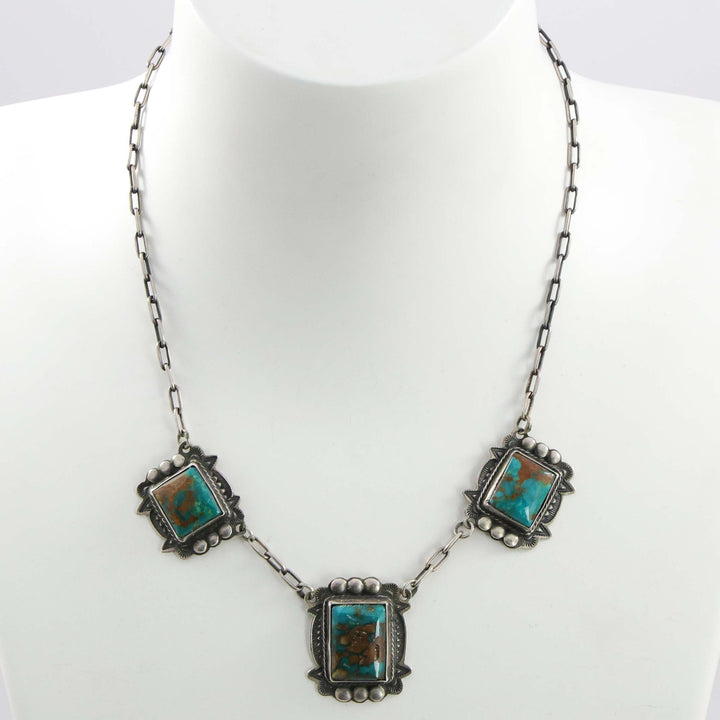 Turquoise Link Necklace