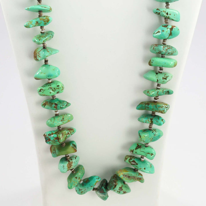 Kingman Turquoise Nugget Necklace