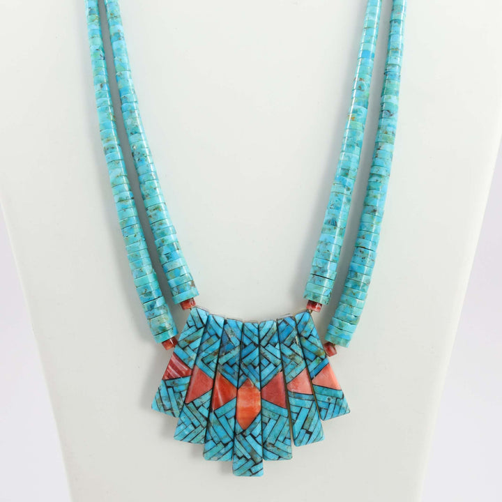 Turquoise Tab Necklace
