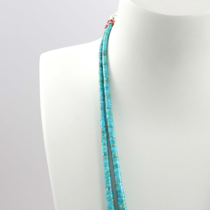 Turquoise Tab Necklace