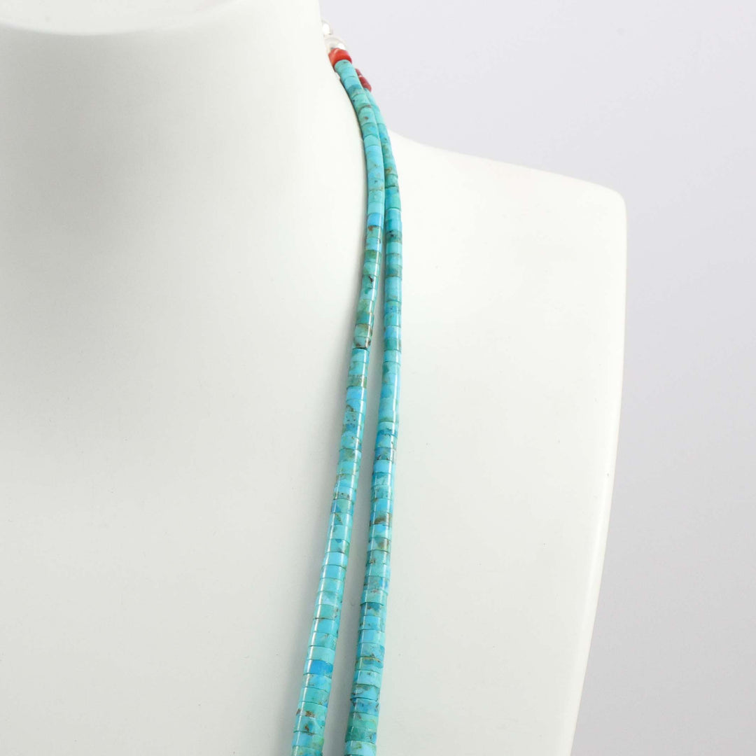 Turquoise Tab Necklace