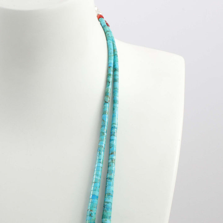 Turquoise Tab Necklace