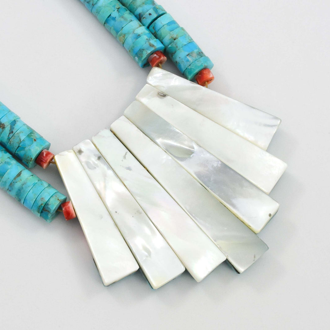 Turquoise Tab Necklace