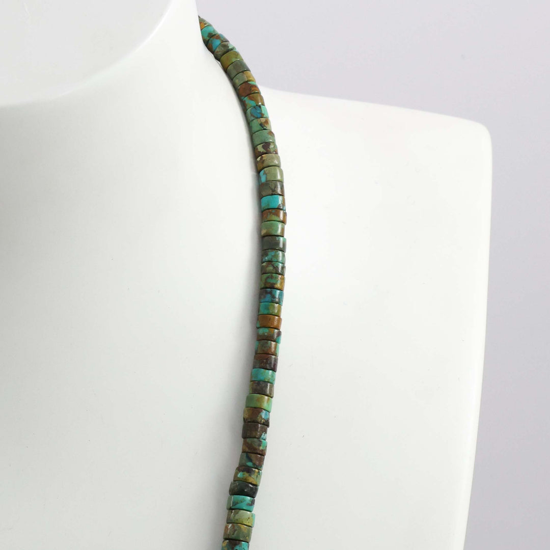 Turquoise and Spiny Oyster Shell Necklace