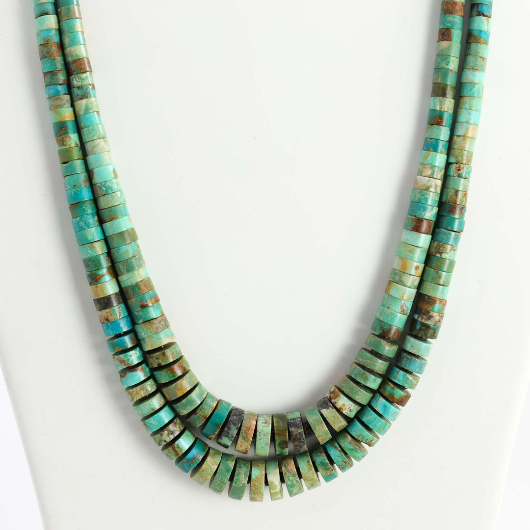 Nevada Green Turquoise Necklace