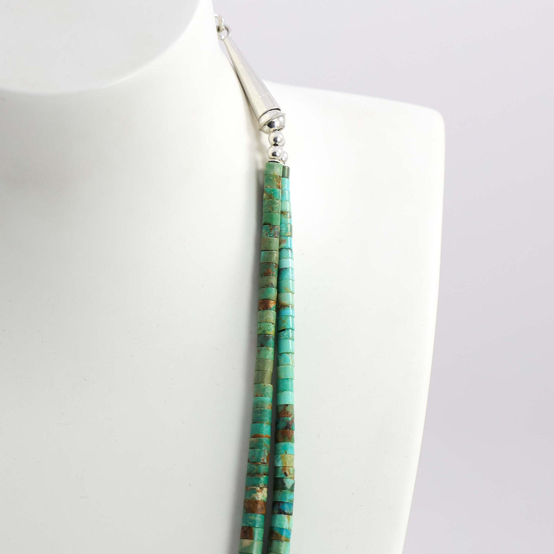 Nevada Green Turquoise Necklace