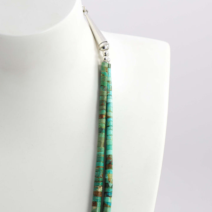 Nevada Green Turquoise Necklace