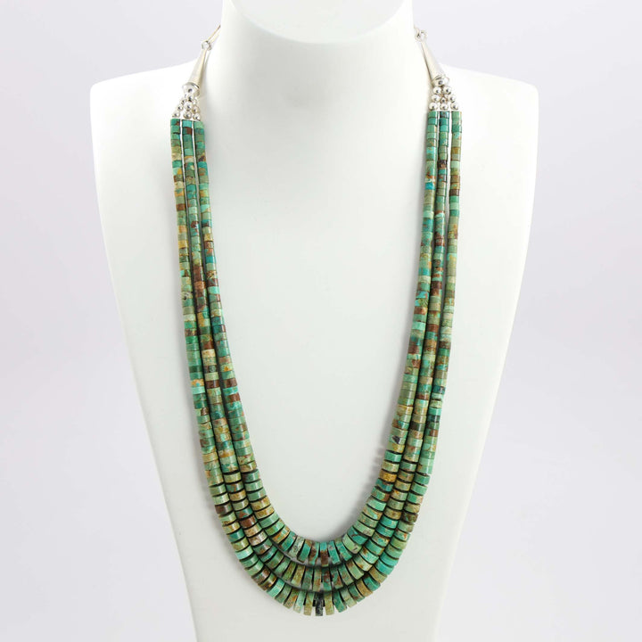 Nevada Green Turquoise Necklace