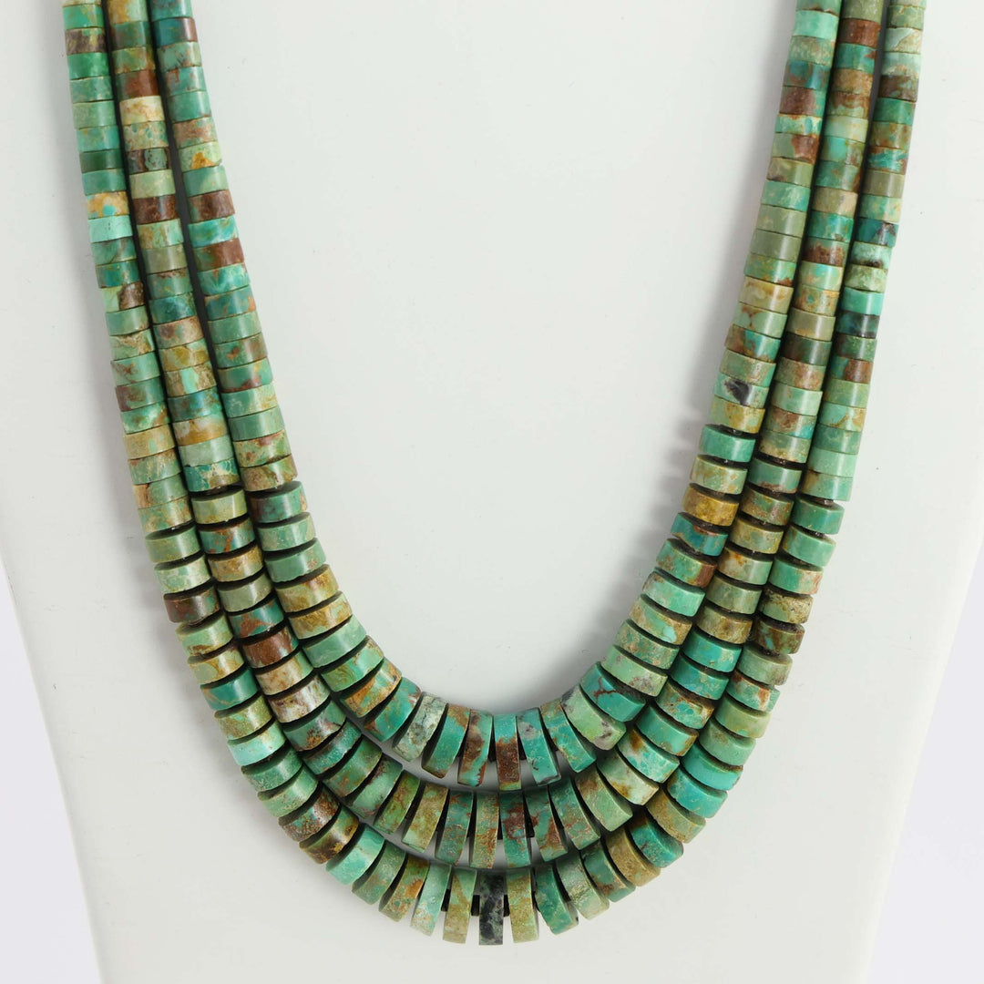 Nevada Green Turquoise Necklace