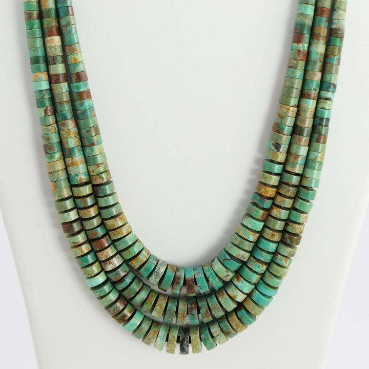 Nevada Green Turquoise Necklace