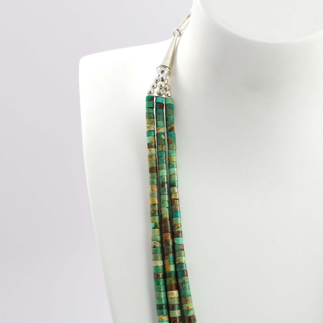 Nevada Green Turquoise Necklace