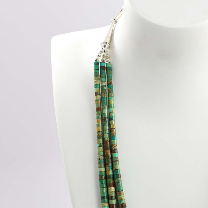 Nevada Green Turquoise Necklace