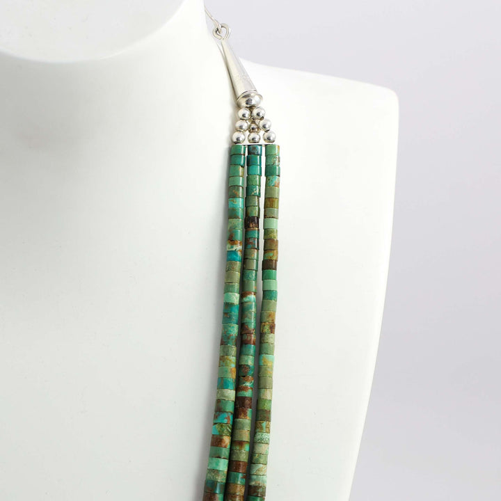 Nevada Green Turquoise Necklace