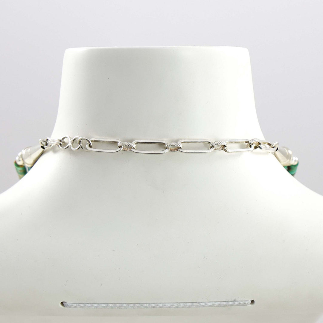 Nevada Green Turquoise Necklace