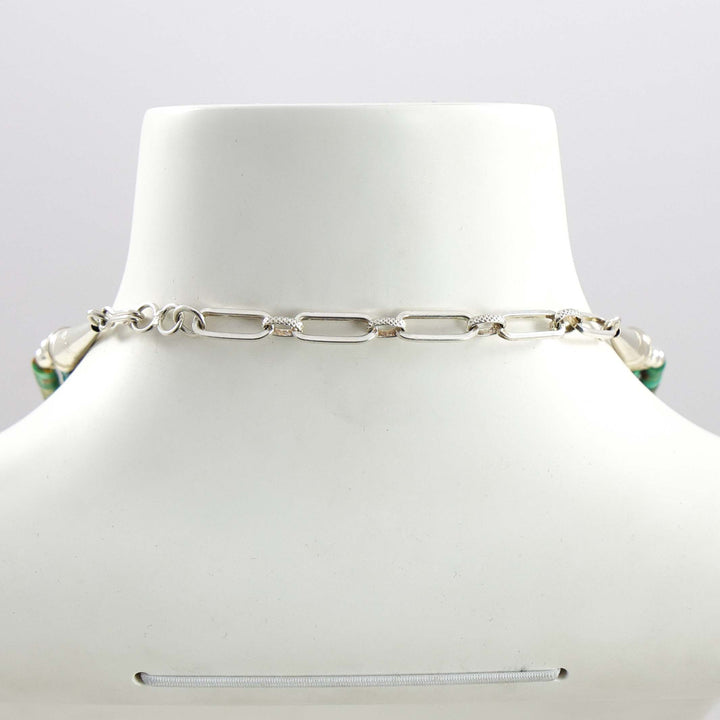 Nevada Green Turquoise Necklace