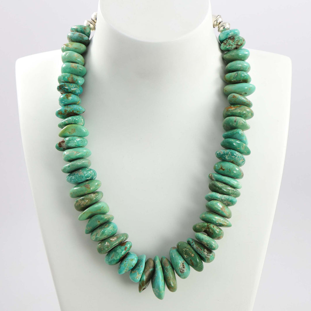 Nevada Green Turquoise Necklace