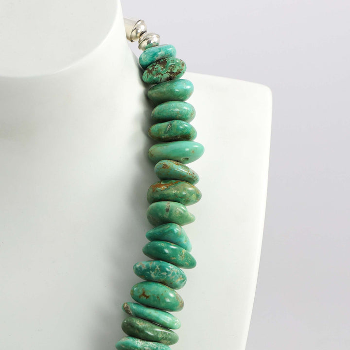 Nevada Green Turquoise Necklace