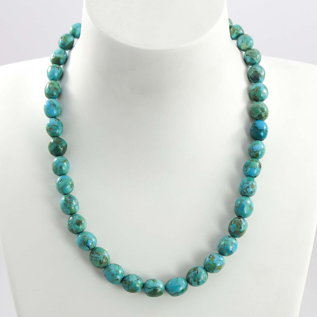 Kingman Turquoise “Gumball” Necklace