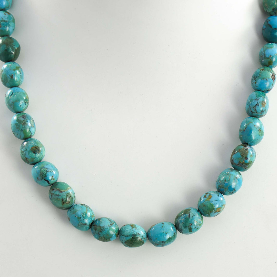 Kingman Turquoise “Gumball” Necklace