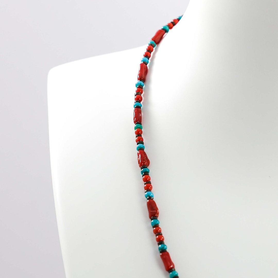 Coral and Turquoise Necklace
