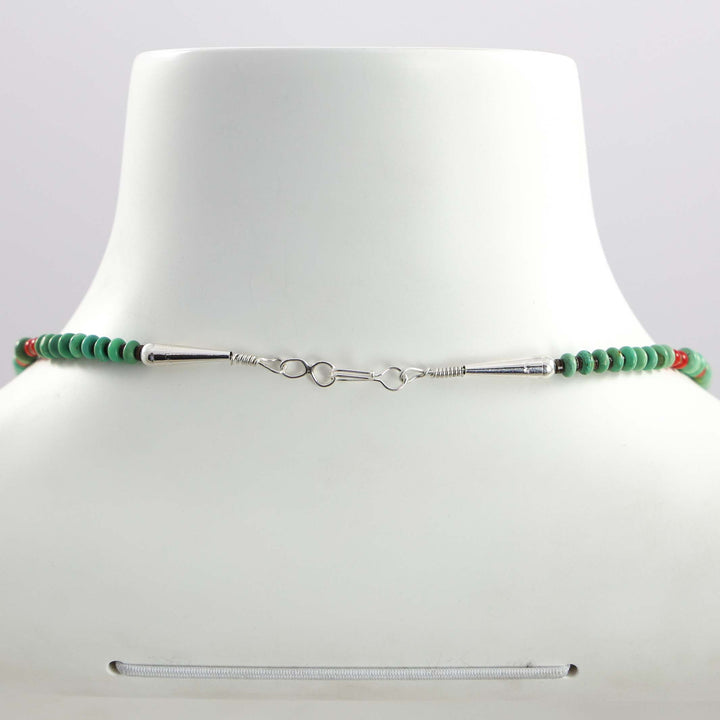 Turquoise and Coral Necklace