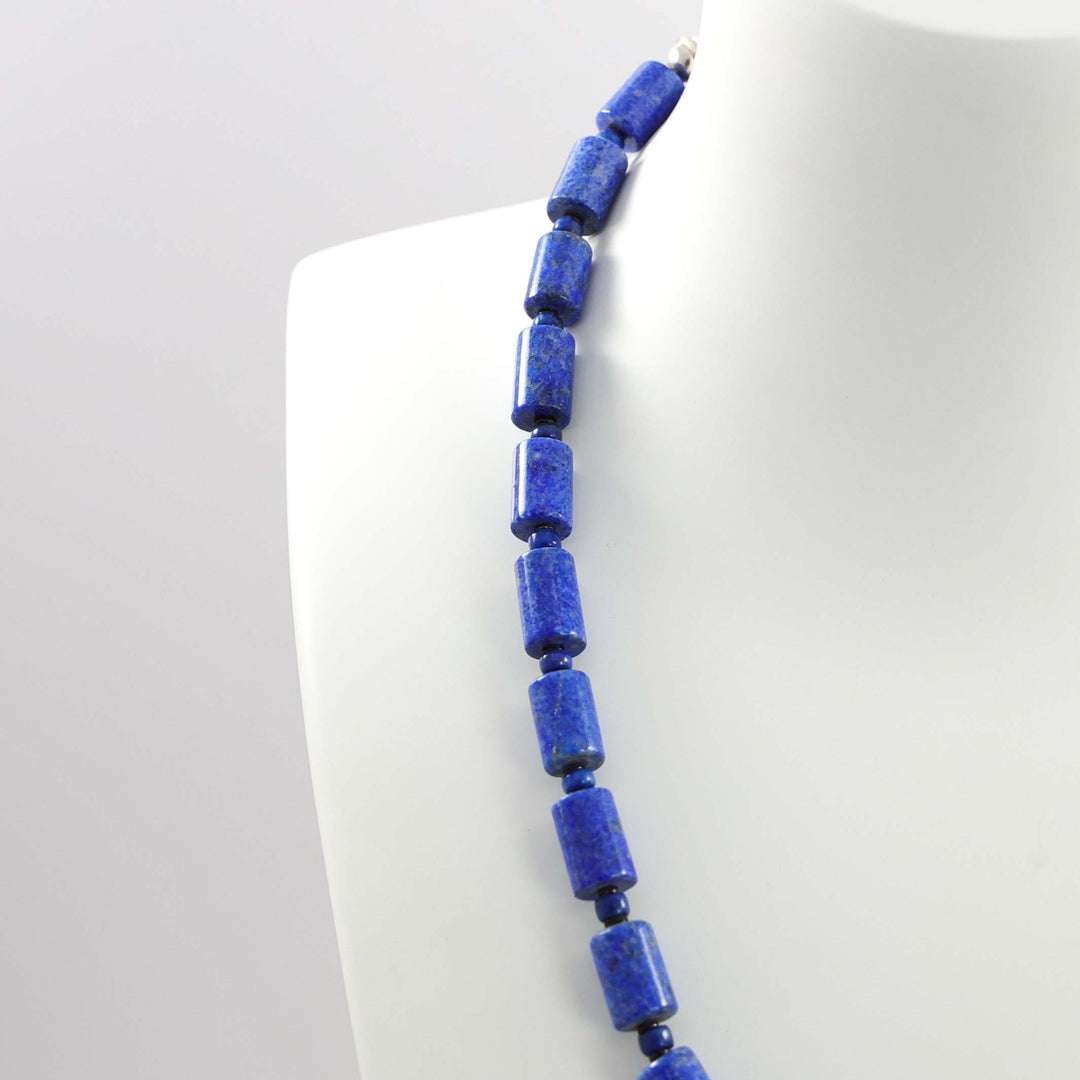 Denim Lapis Necklace